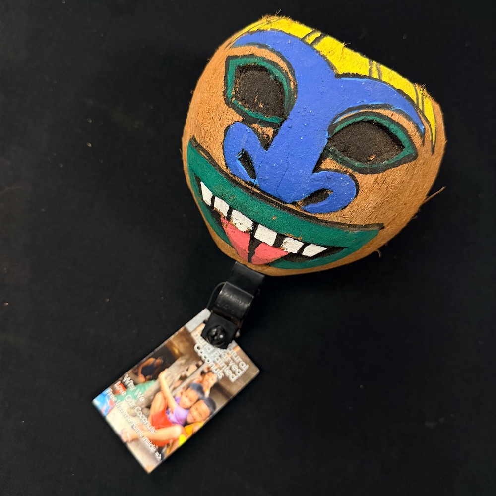 Cruiser Candy Handcarved Coconut Drink Holder